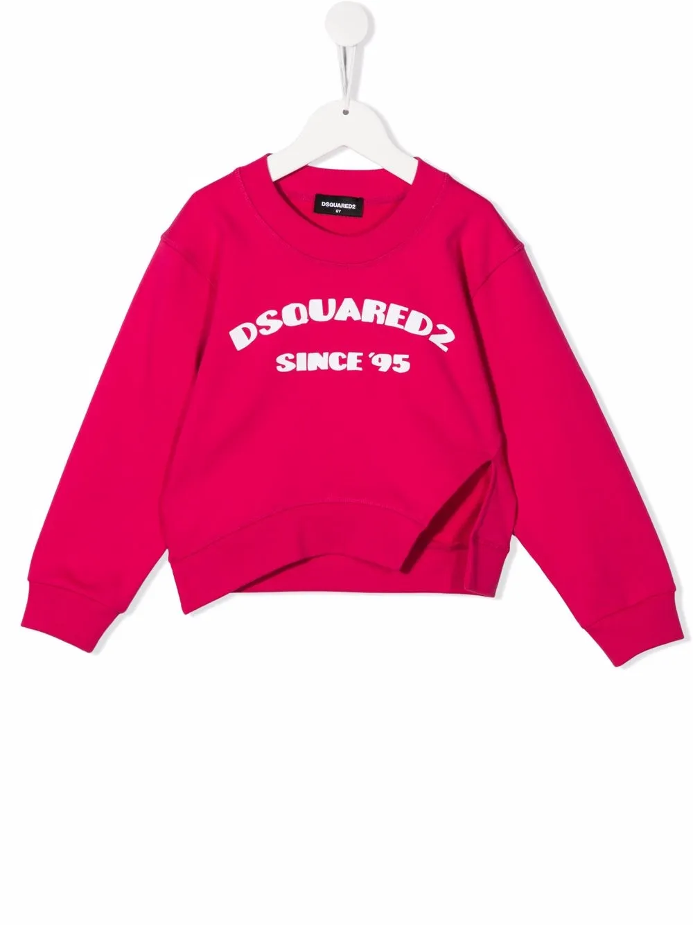 

Dsquared2 Kids sudadera con logo estampado - Rosado