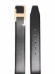 Tod's logo-plaque leather belt