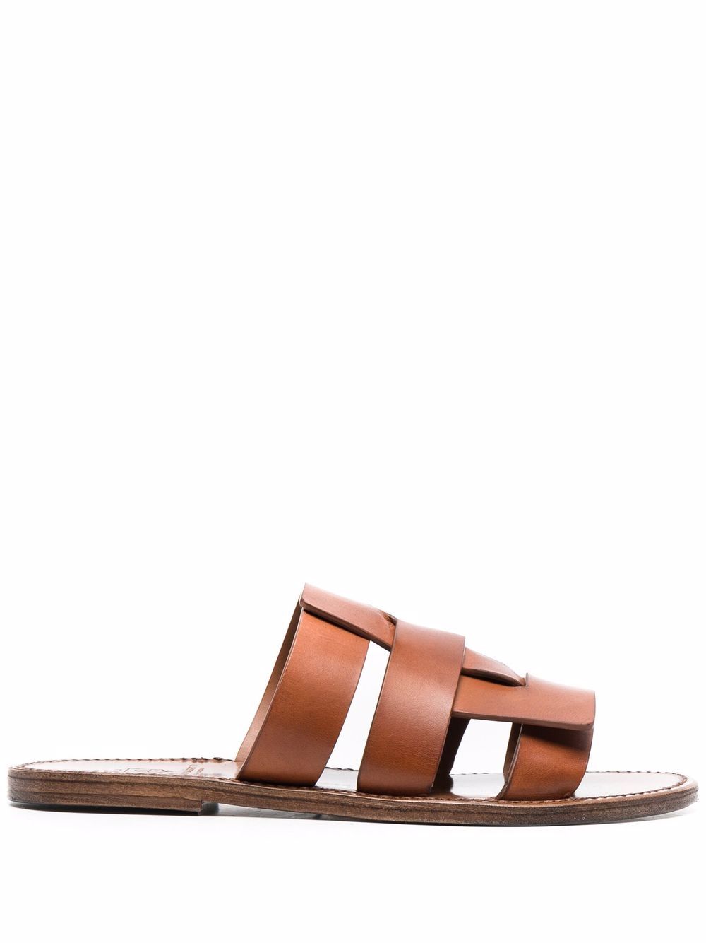 фото Silvano sassetti cage-detail leather sandals