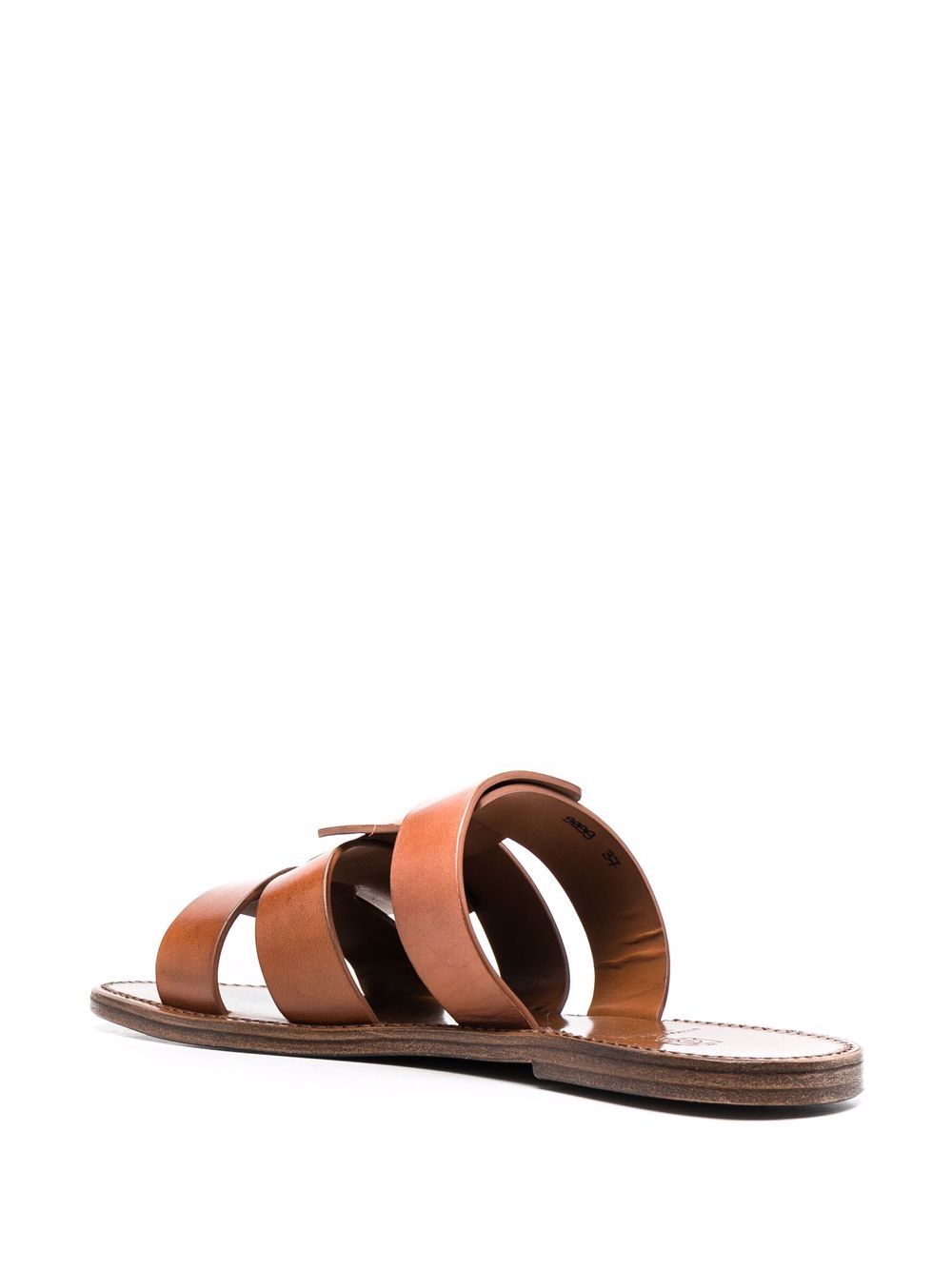 фото Silvano sassetti cage-detail leather sandals