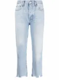 AGOLDE Riley cropped jeans - Blue