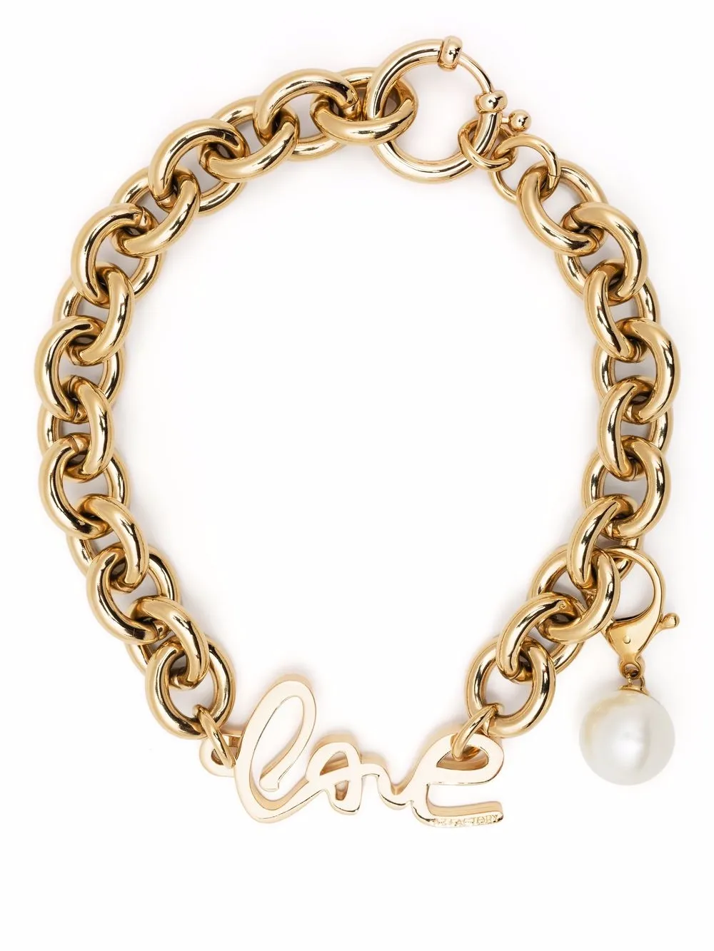 

AZ FACTORY Love Chain necklace - Gold