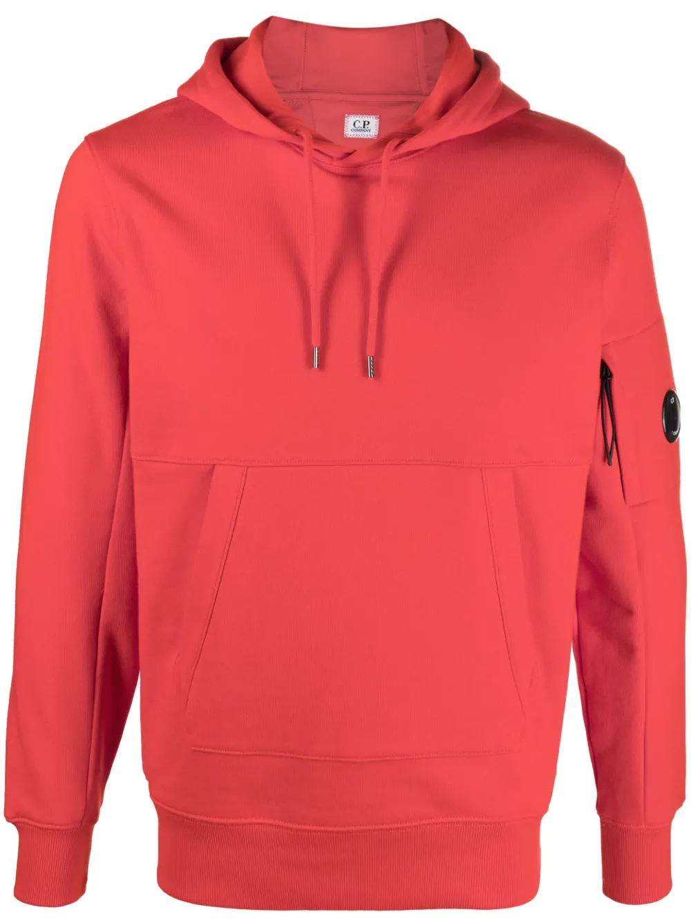 

C.P. Company hoodie con detalle de lentes - Rojo