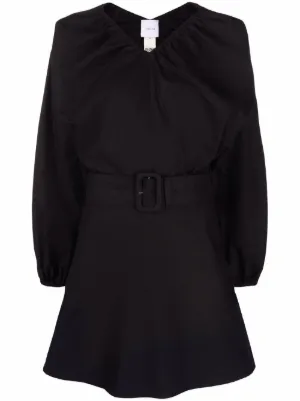 PATOU パトゥ ワンピース オフショルダー ドレス フレア (PATOU