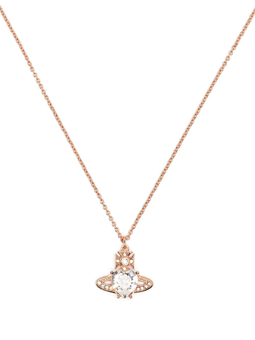 

Vivienne Westwood Ariella Orb plaque necklace - Pink