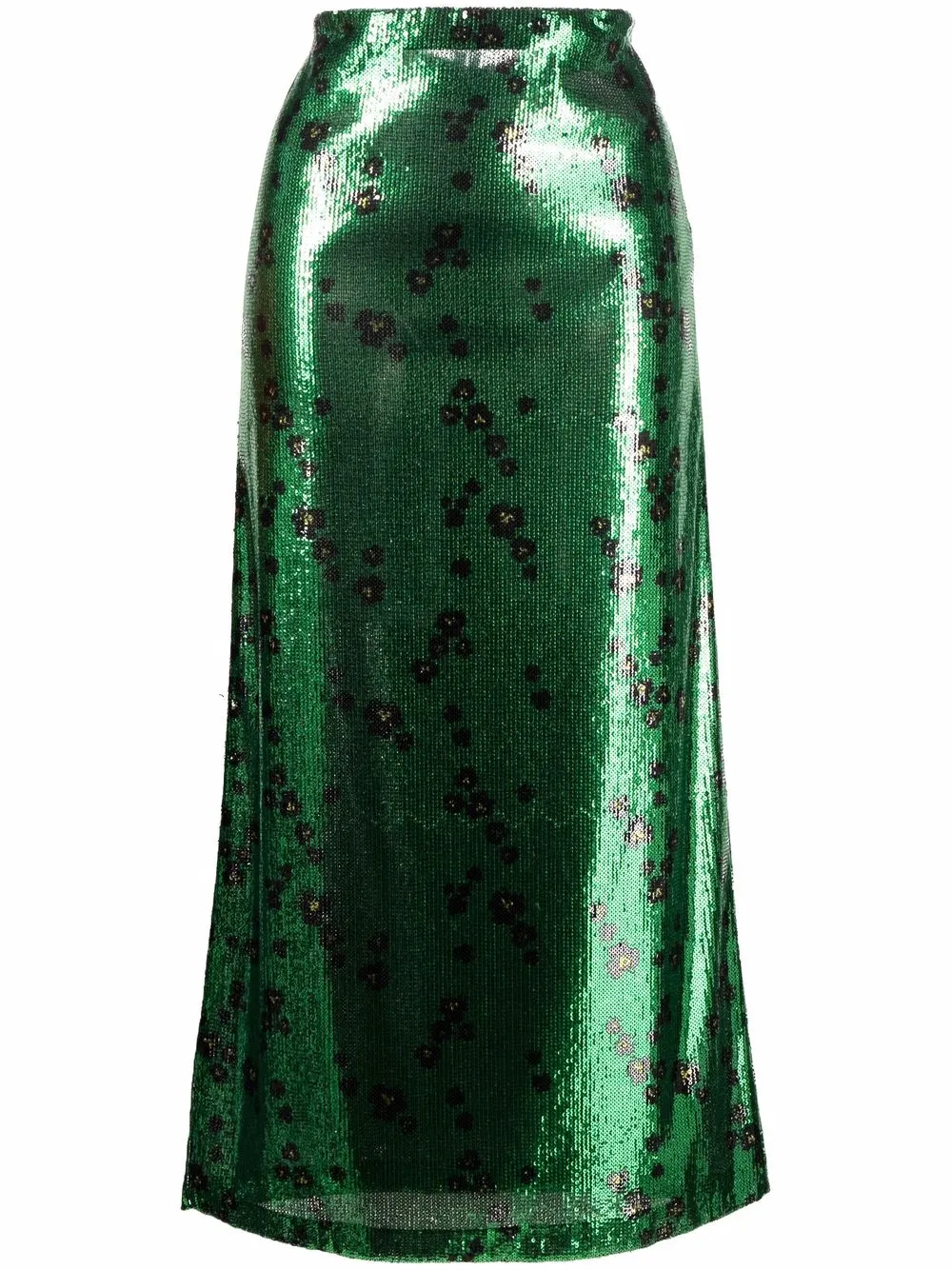 

Philosophy Di Lorenzo Serafini falda con estampado floral - Verde