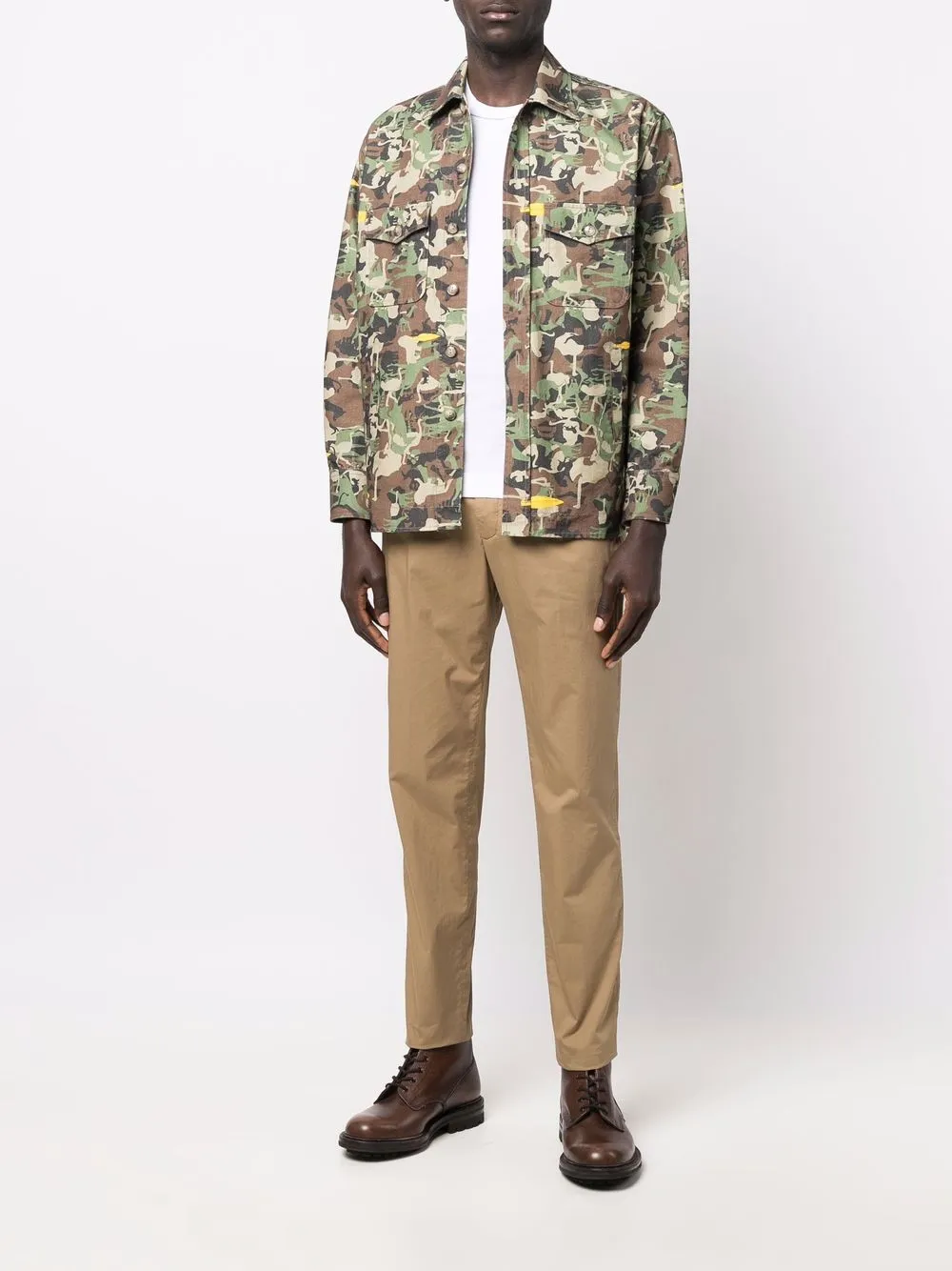Briglia 1949 Straight plooibroek - Beige