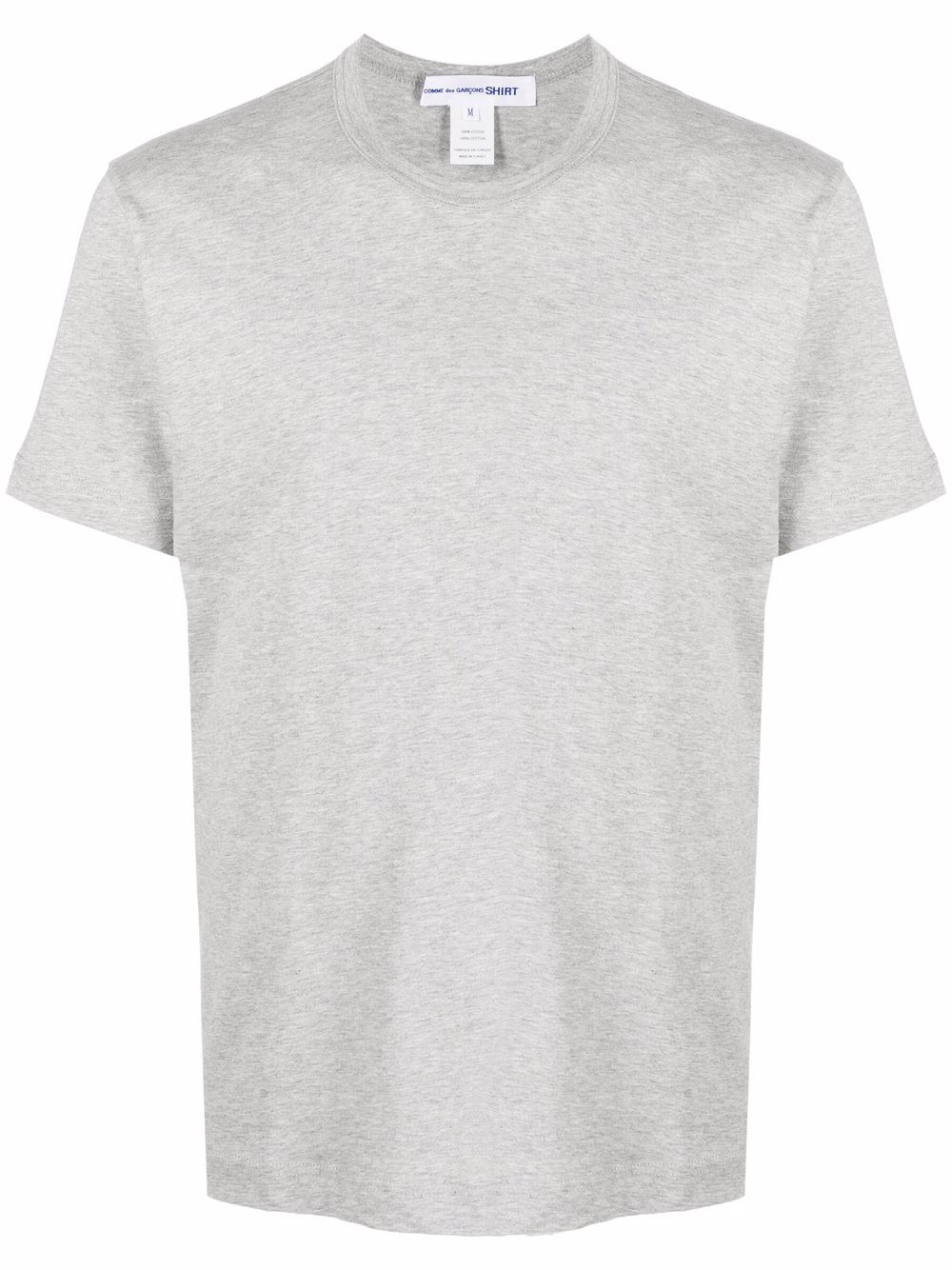 

Comme Des Garçons Shirt playera con cuello redondo - Gris