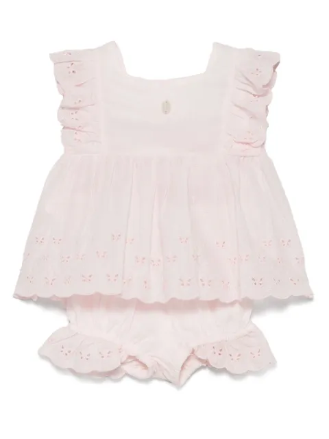 Patachou set de shorts con volantes