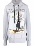 Moncler Olive Oyl cotton hoodie - Blue