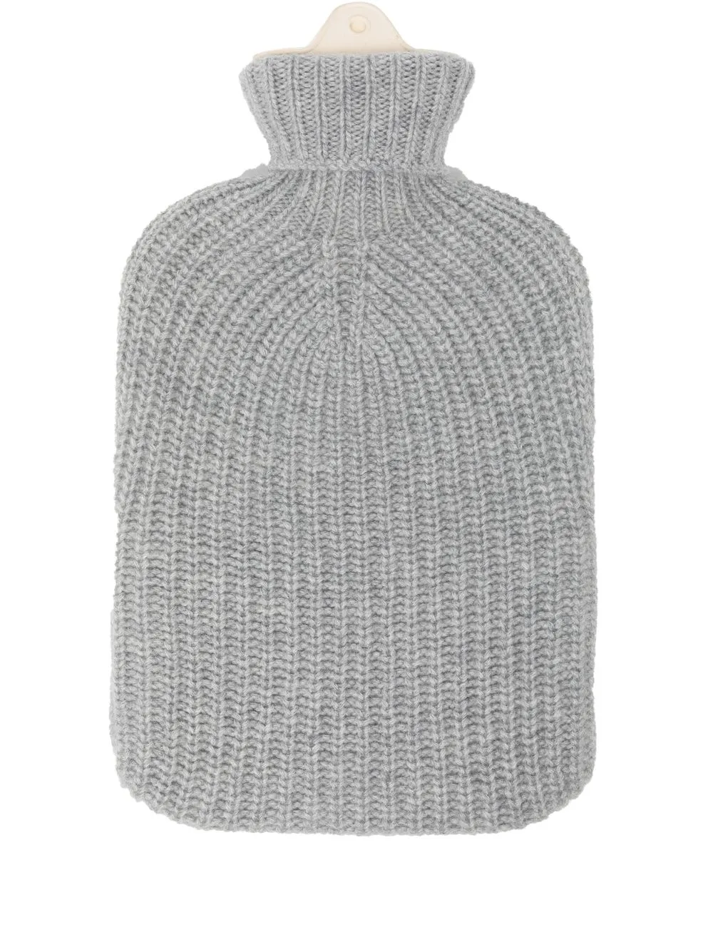 Johnstons Of Elgin Ribbed Cashmere Hot Water Bottle In Grey