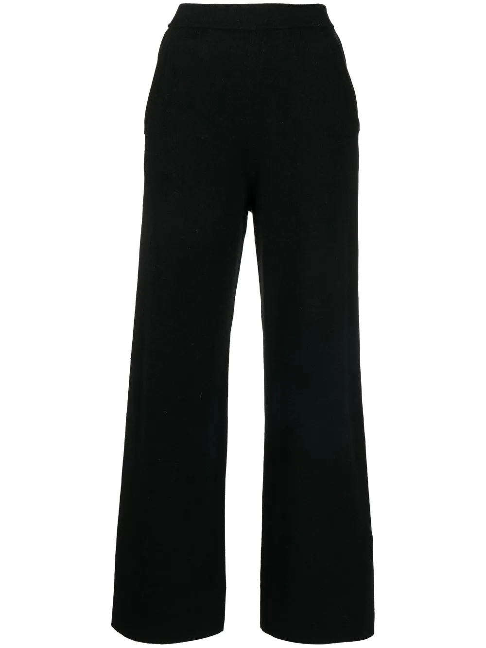 

Allude pantalones tejidos anchos - Negro