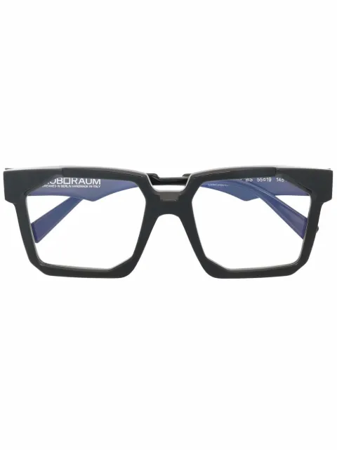 Kuboraum square-frame glasses