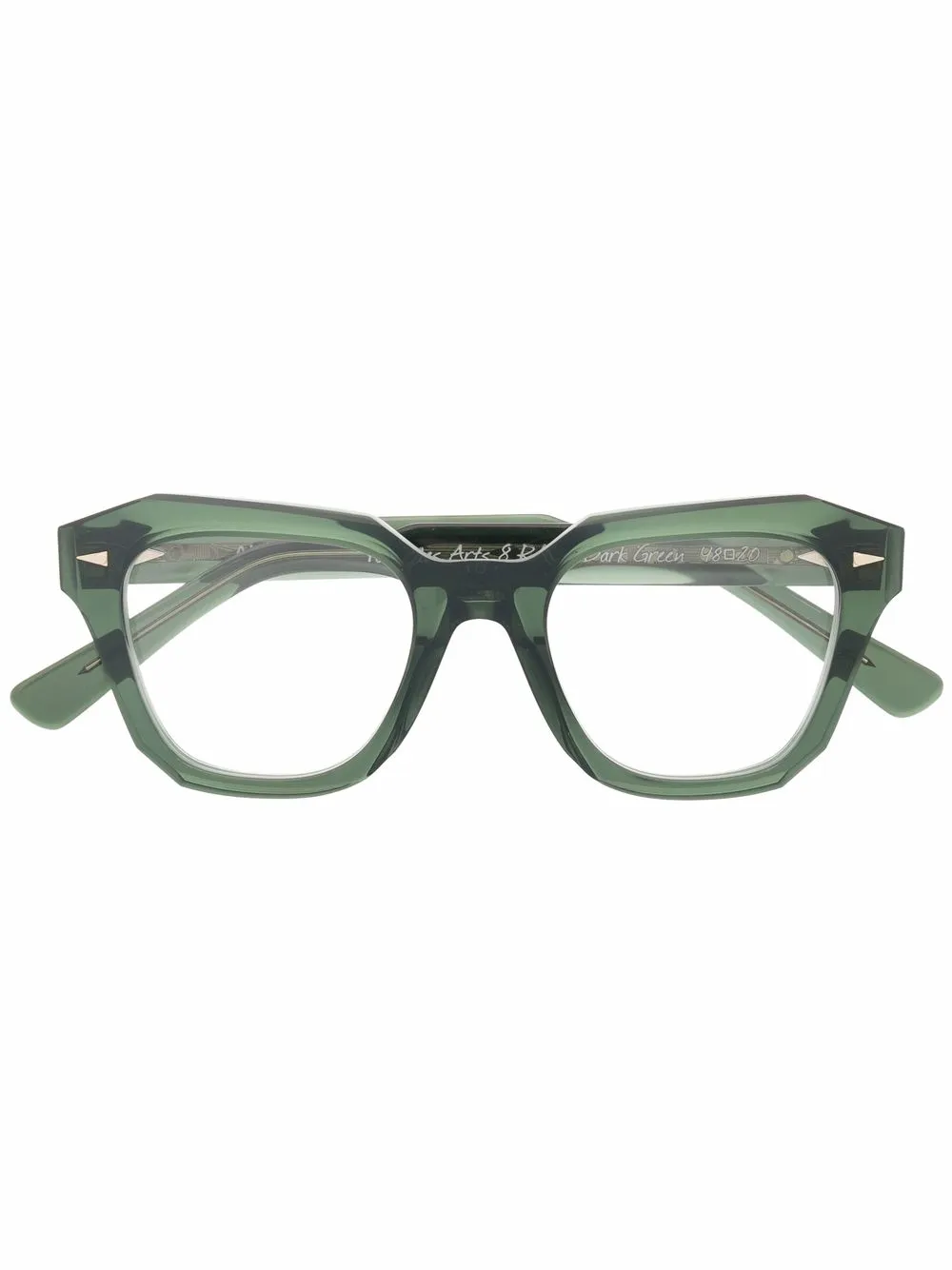 

Ahlem lentes con armazón oversize - Verde