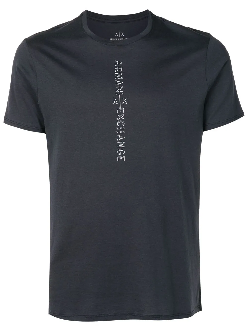 

Armani Exchange playera con logo estampado - Azul