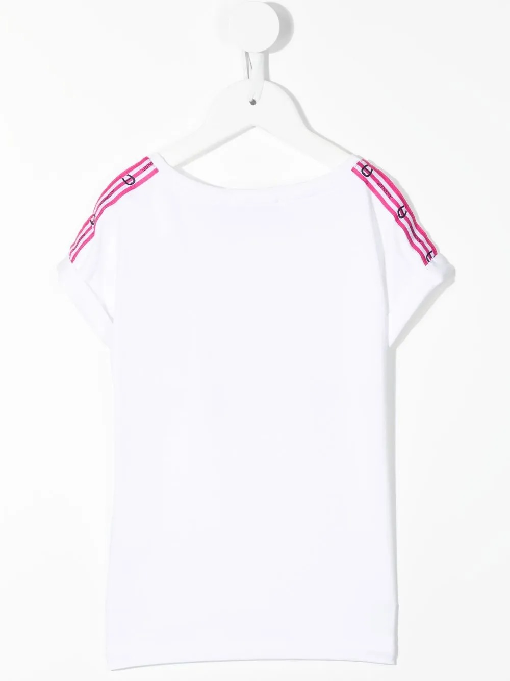 aignerkids Aigner Kids T-shirt met logoprint - Wit