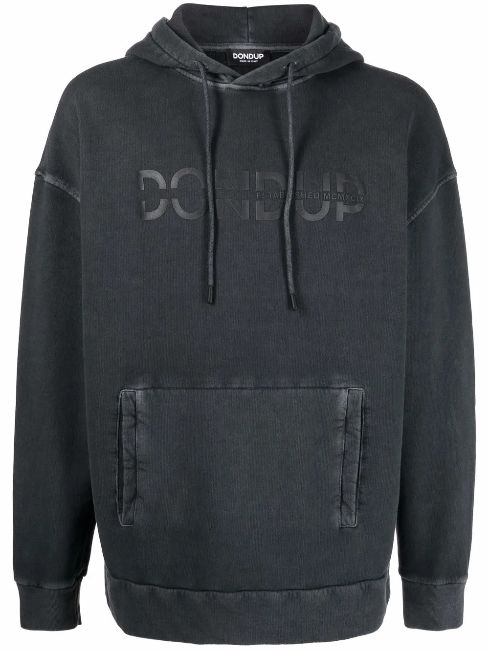 

DONDUP hoodie con logo estampado - Gris