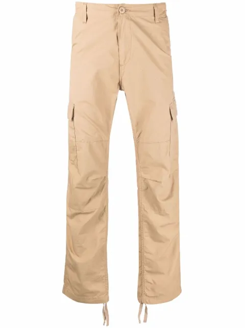 Shop Carhartt WIP mid-rise cargo pants 