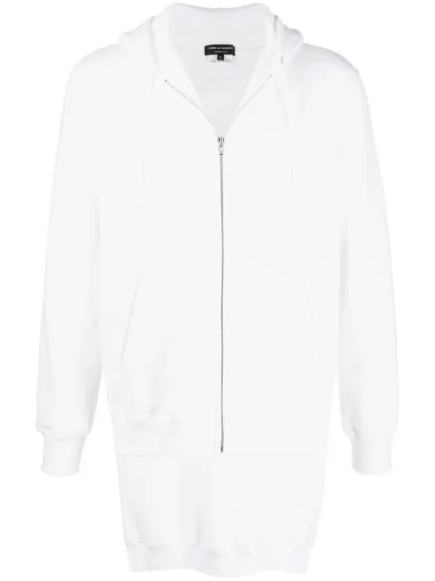 Comme des Garçons Homme Plus asymmetric-hem hoodie