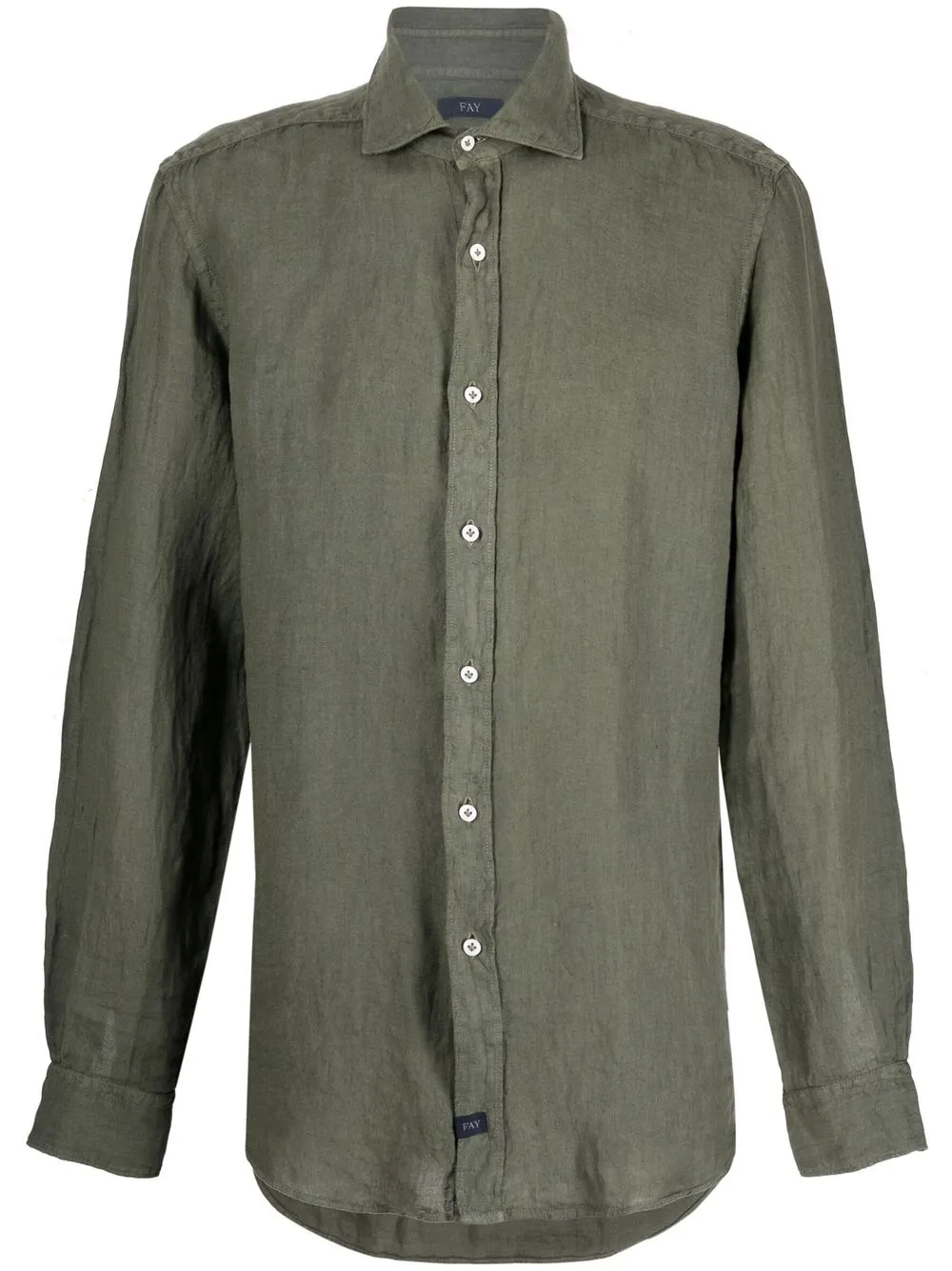 

Fay camisa slim - Verde