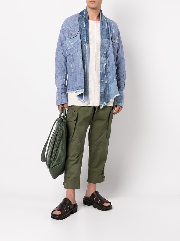 Greg Lauren パッチワーク デニムジャケット - Farfetch