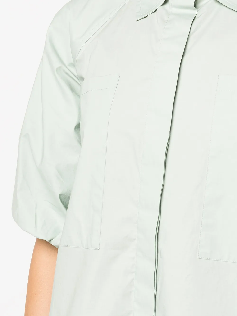 JONATHAN SIMKHAI STANDARD CRISSY POPLIN SMOCK DRESS