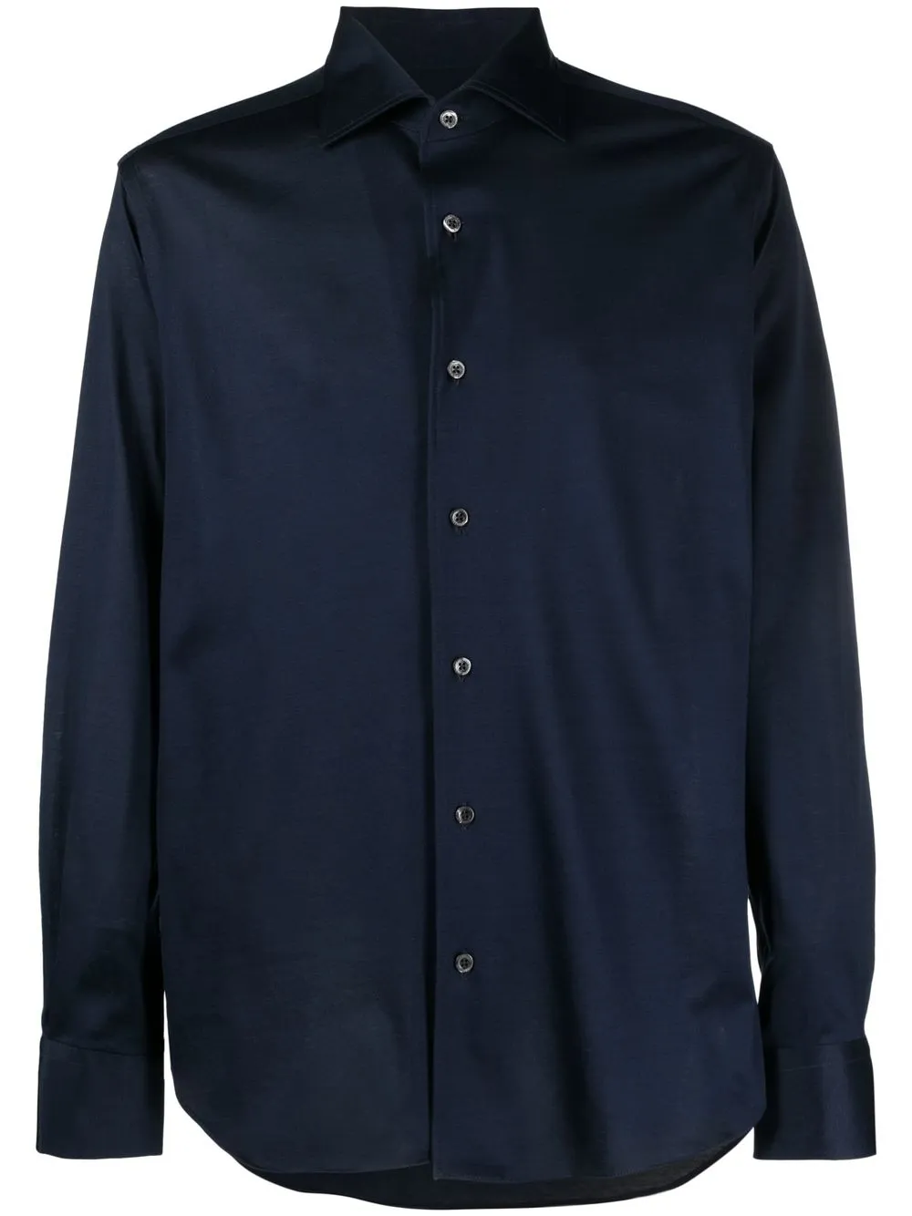 

Corneliani long-sleeve cotton shirt - Blue