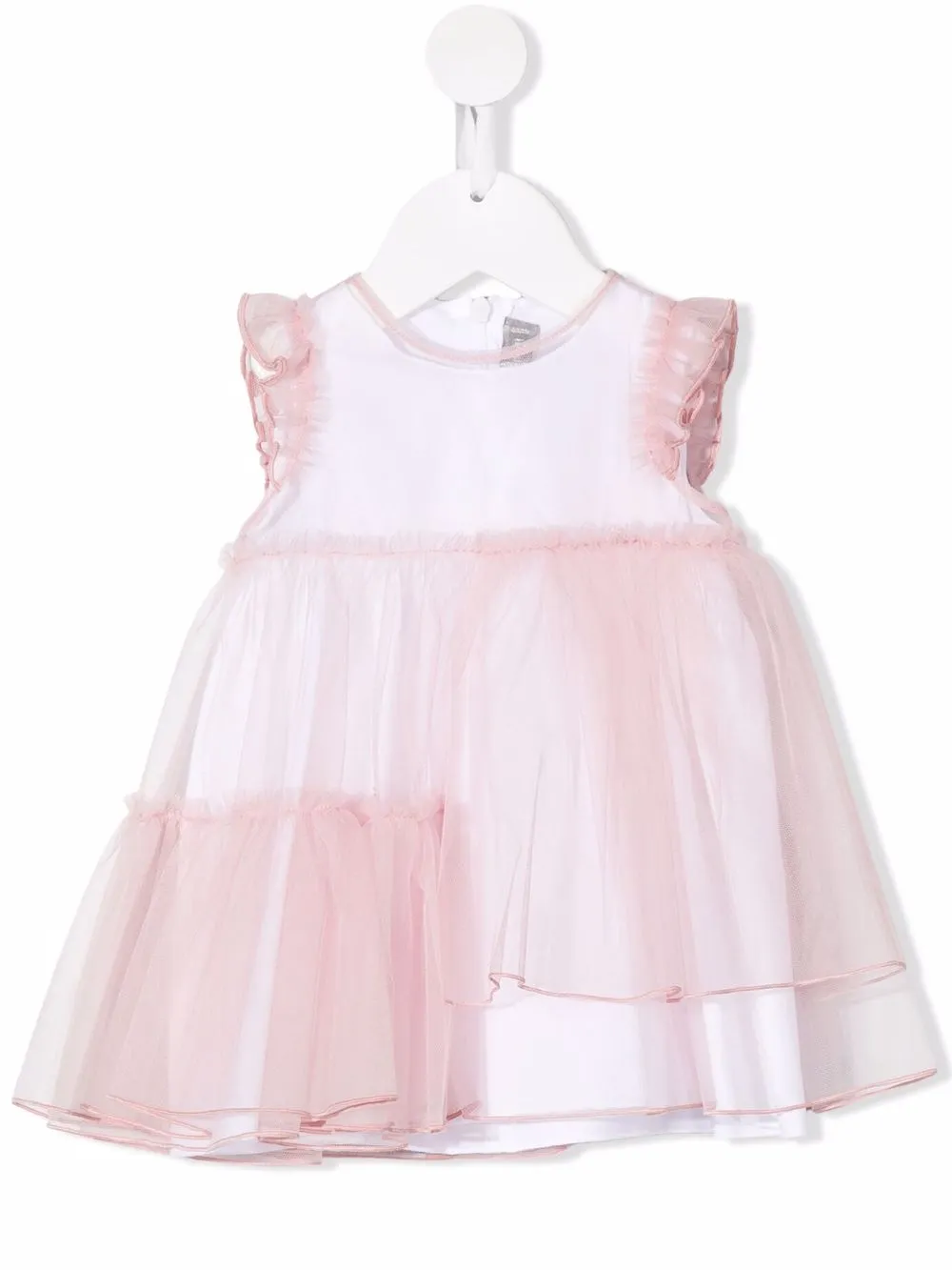 

Il Gufo vestido de tul con volantes - Rosado