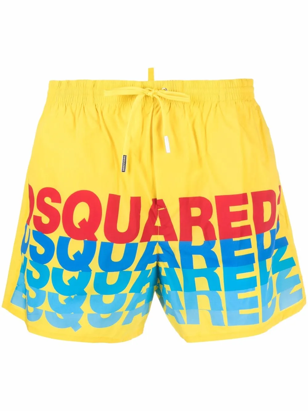 

Dsquared2 shorts de playa con logo estampado - Amarillo