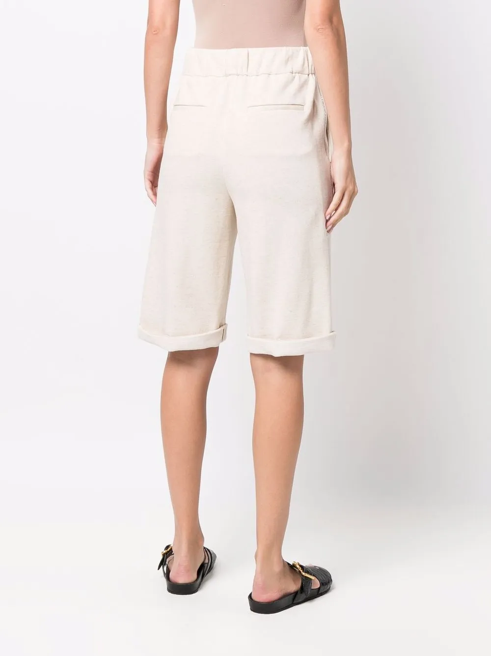 Peserico wideleg kneelength Shorts Farfetch
