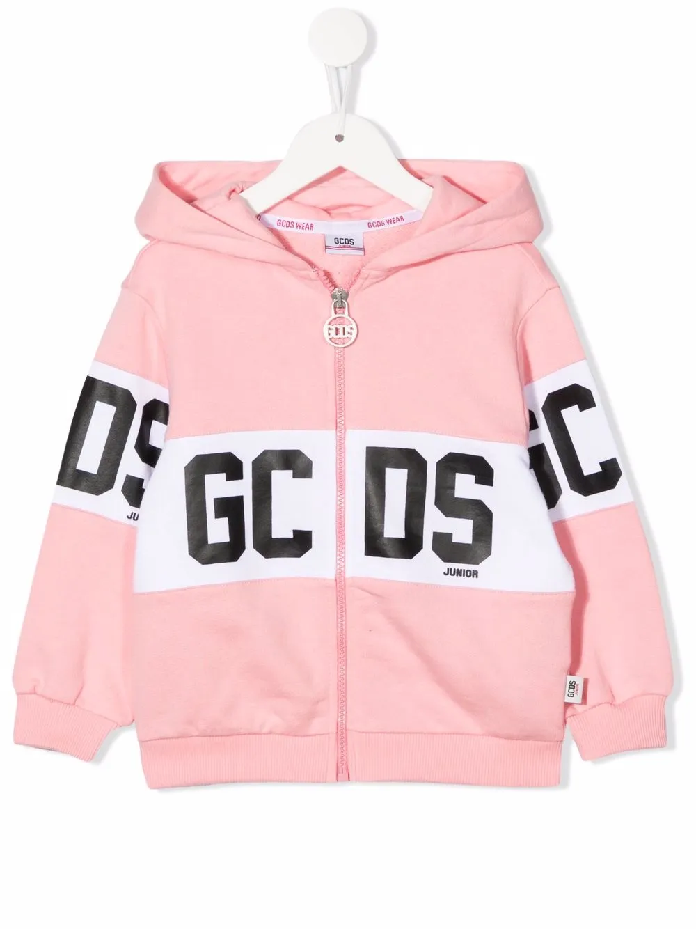 

Gcds Kids hoodie con logo estampado - Rosado