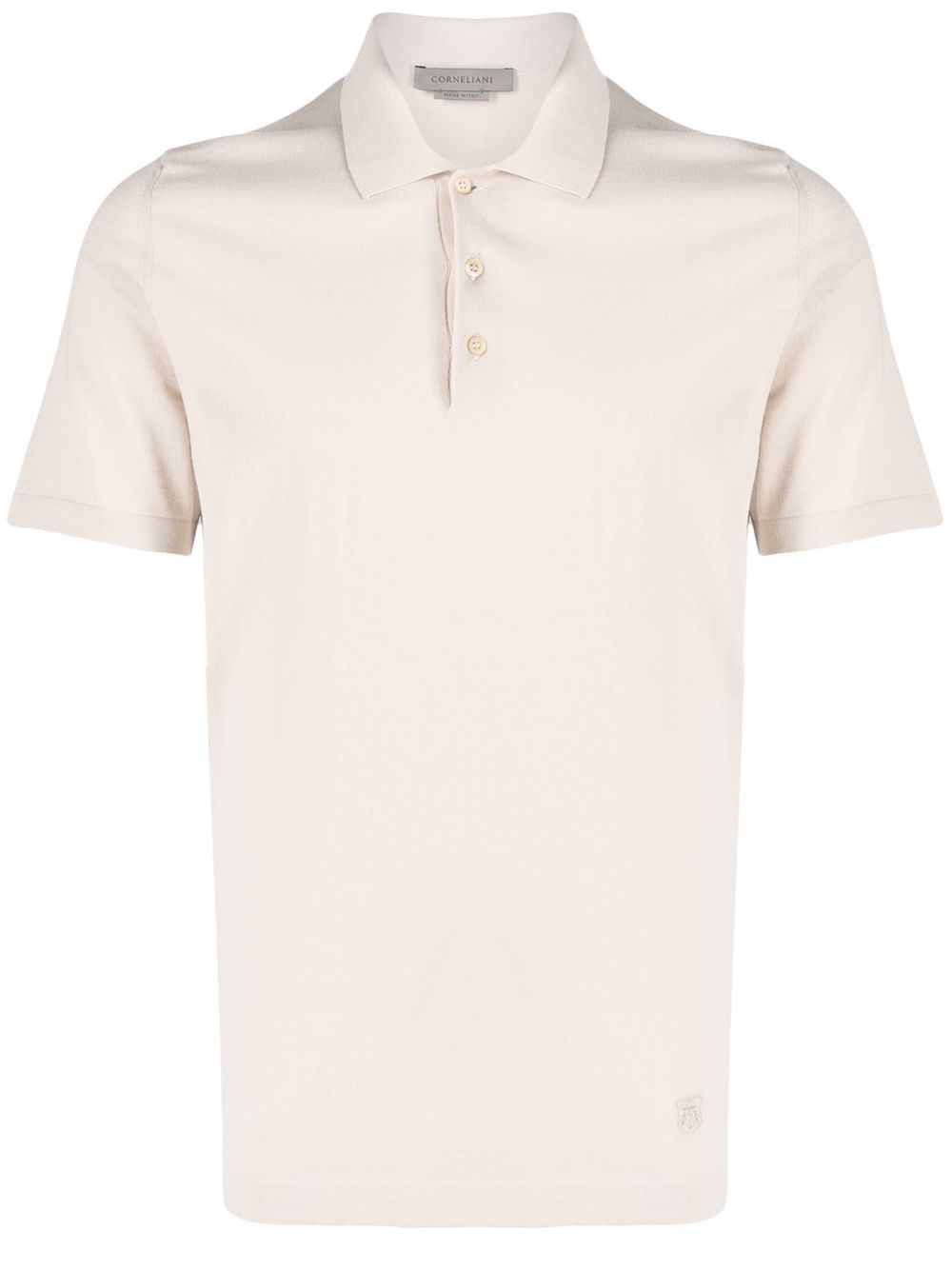 

Corneliani cotton fine-knit polo shirt - Neutrals