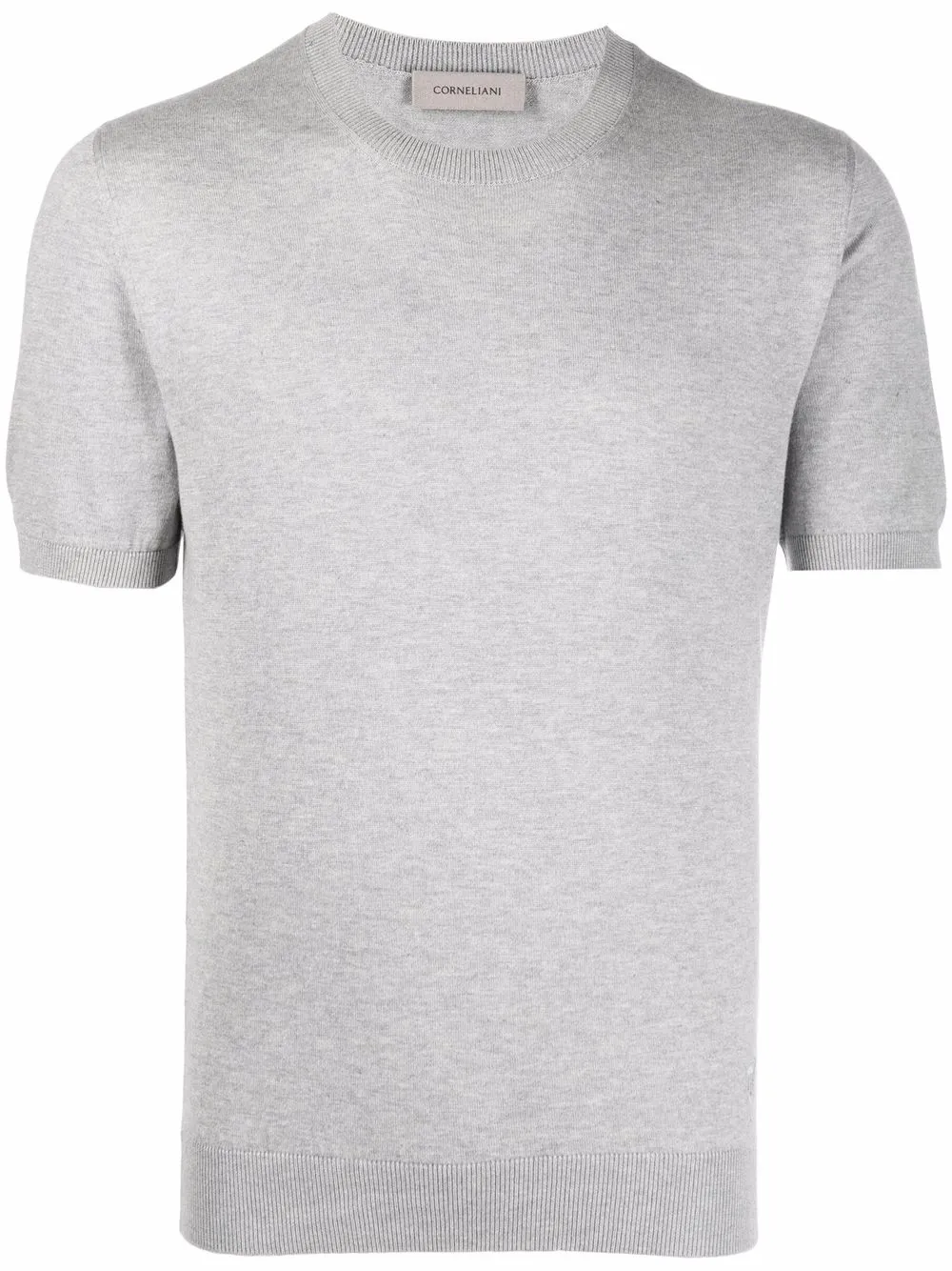 

Corneliani playera con cuello redondo - Gris