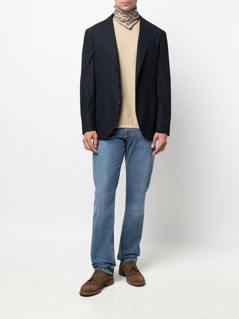 Corneliani Slim-fit jeans - Blauw