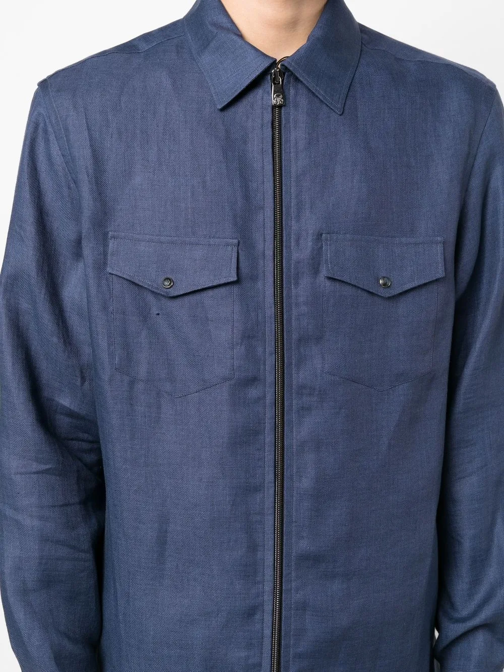 Corneliani long-sleeve zip-up Bomber 