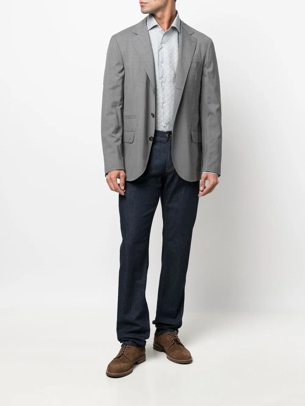 Corneliani Slim-cut Denim Jeans In Blue