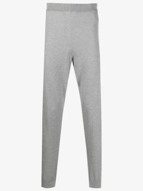 Corneliani fine-knit track pants