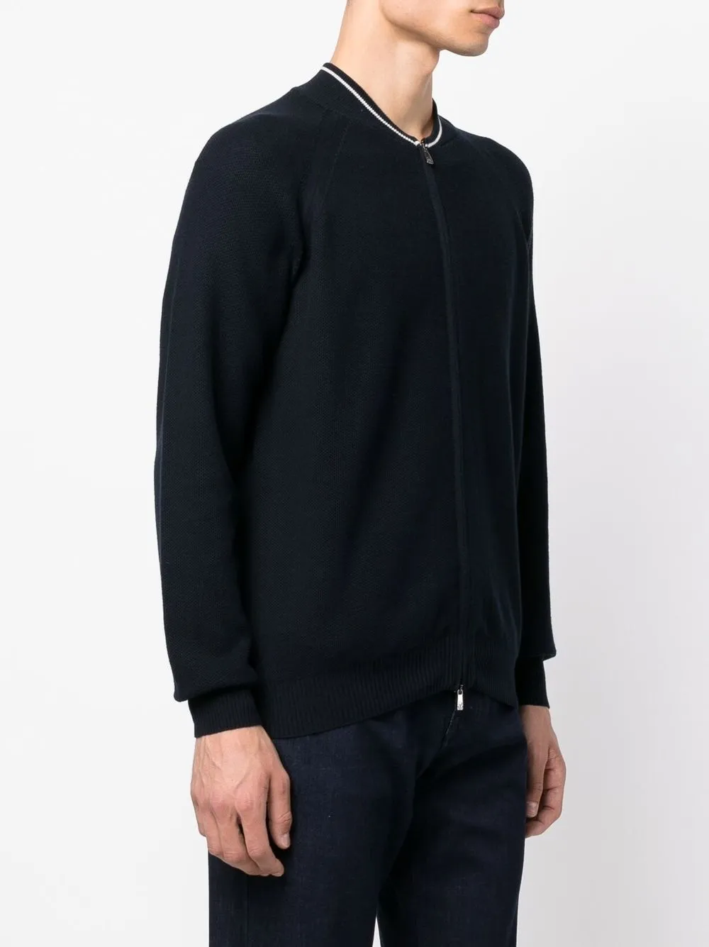 Corneliani crewneck zipup Jumper Farfetch