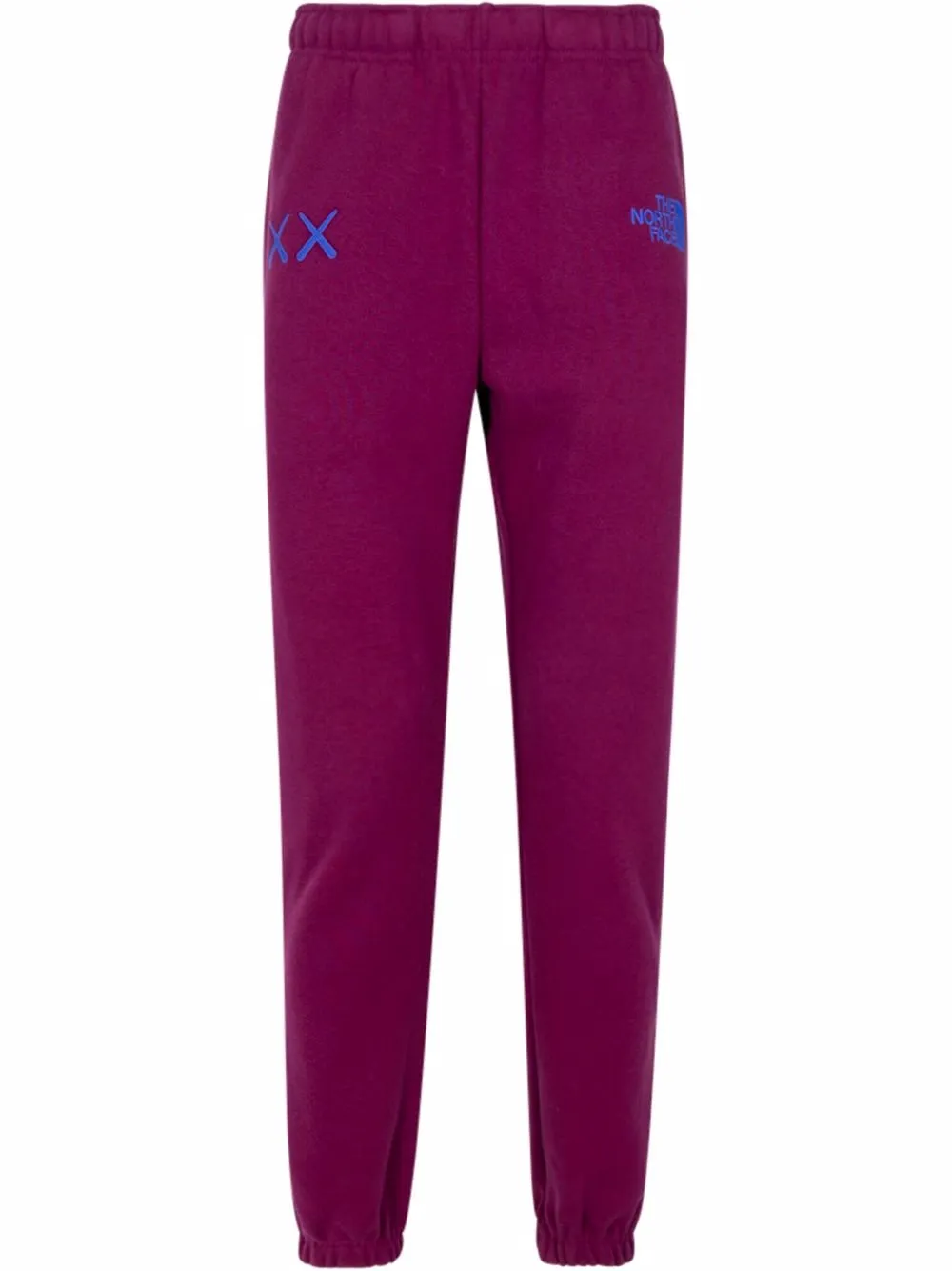 

The North Face pants con logo bordado de The North Face x KAWS - Morado