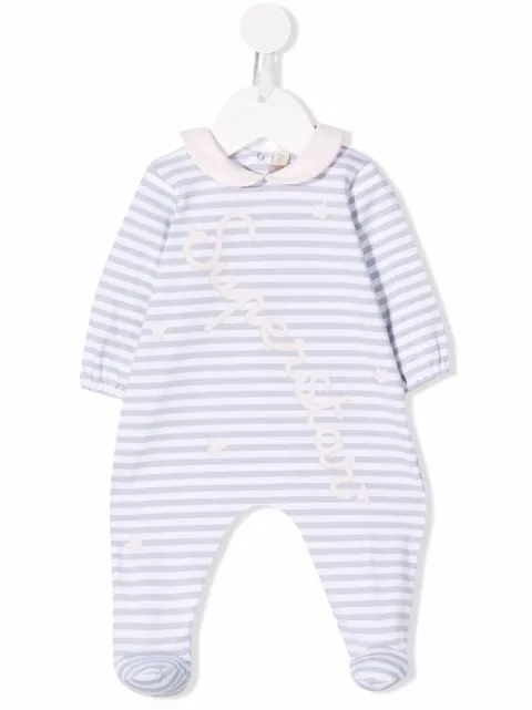 La Stupenderia logo-print pajama