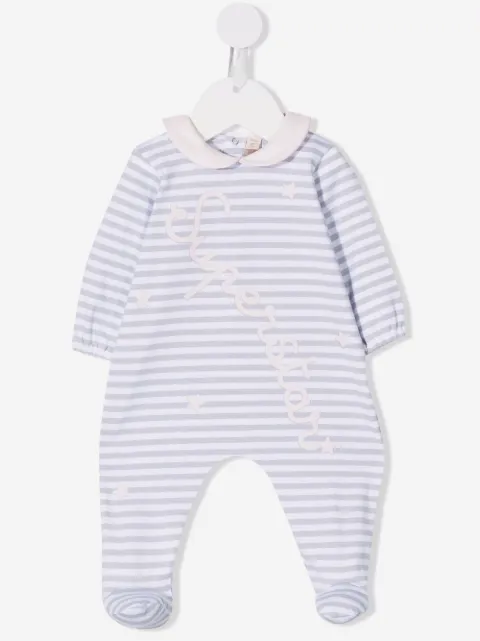 La Stupenderia logo-print pajama