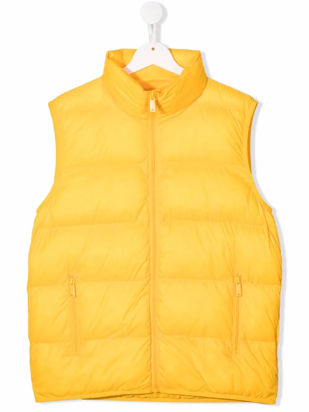 

Dsquared2 Kids rear logo-print padded gilet - Yellow