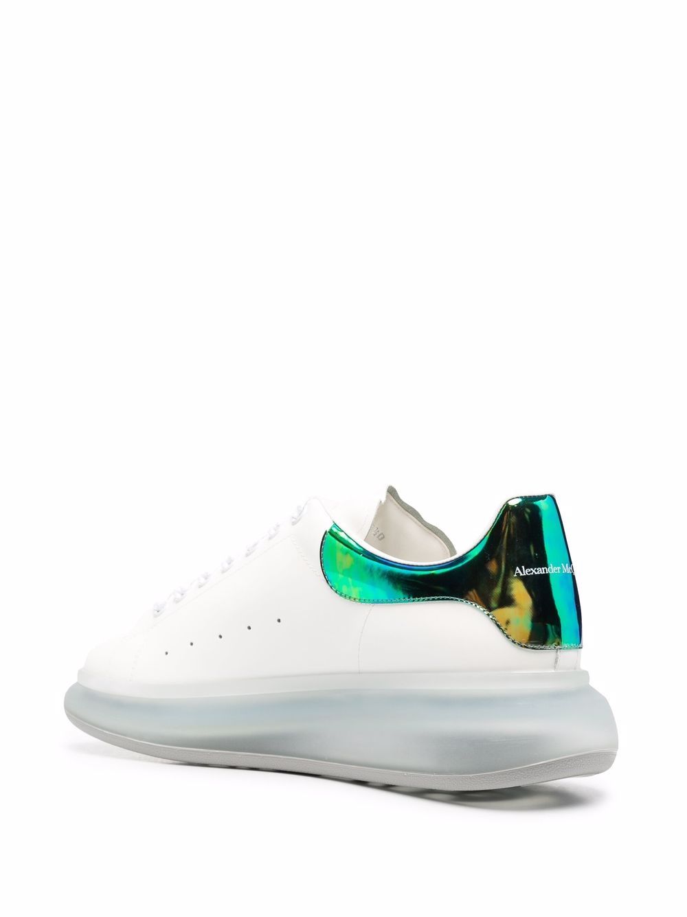 Alexander McQueen metallic-effect slip-on Sneakers - Farfetch