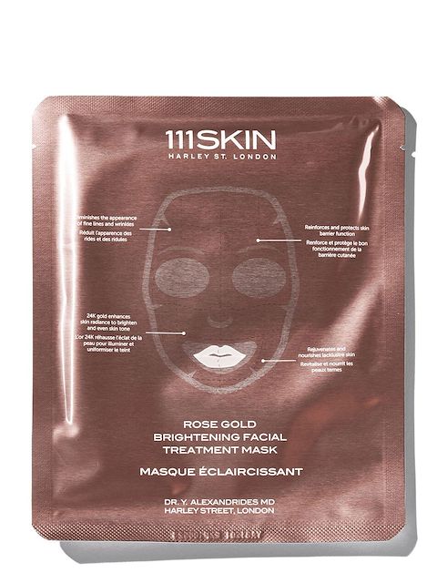 111SKIN Rose Gold Brightening face mask five-pack