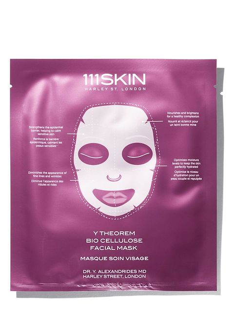 111SKIN Y Theorem Bio Cellulose facial mask box