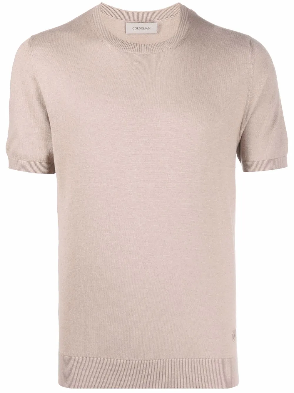 

Corneliani cotton-cashmere crew T-shirt - Neutrals