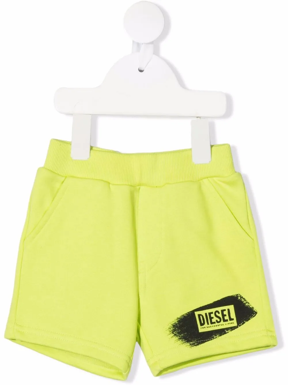 

Diesel Kids logo-print shorts - Green