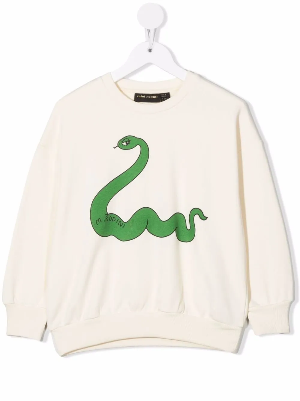 MINI RODINI SNAKE-PRINT SWEATSHIRT