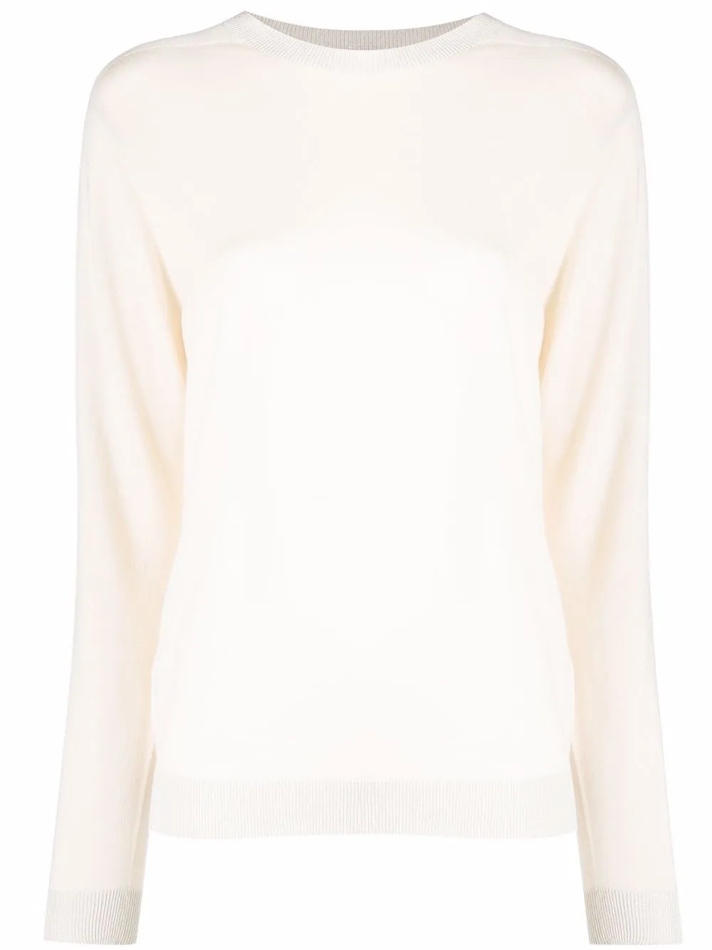 

Peserico crew-neck virgin wool jumper - Neutrals