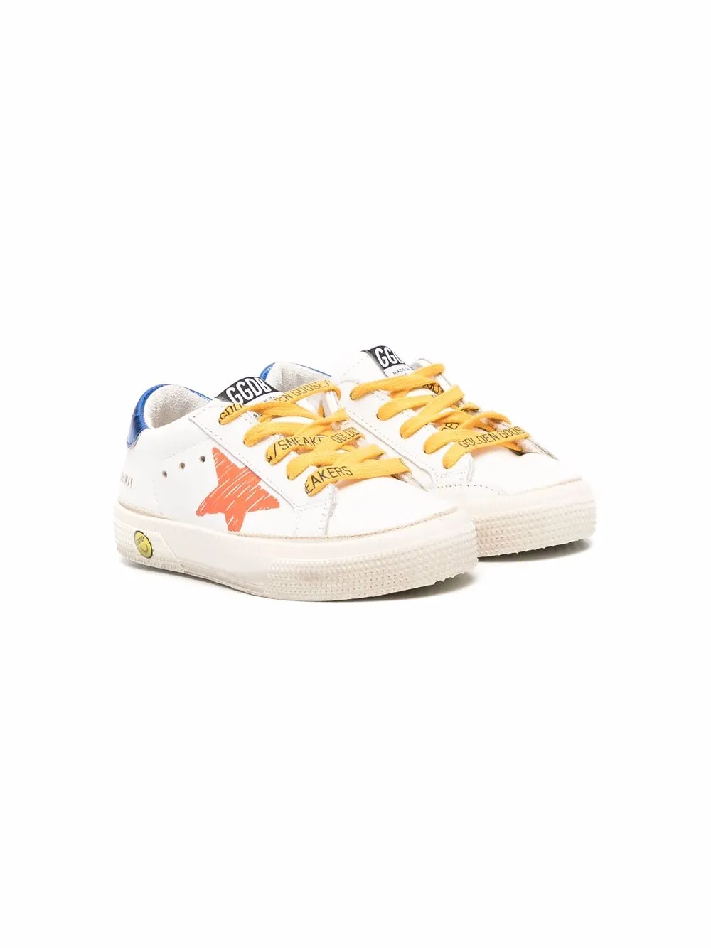 

Golden Goose Kids tenis bajos Super-Star - Blanco